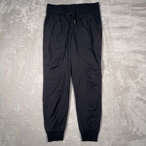 Lululemon Women's Jogger Dance Studio Mid Rise Active Athleisure 8 Black